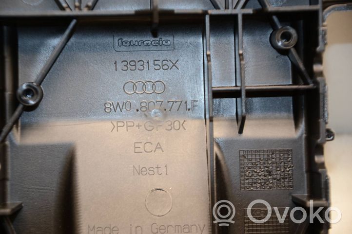 Audi A4 S4 B9 Radiatoriaus oro nukreipėjas (-ai) 8W0807771F