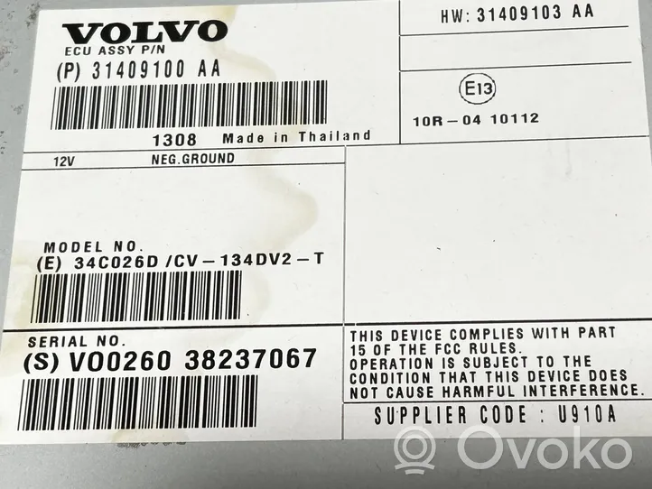 Volvo S60 Wzmacniacz audio 31409100AA