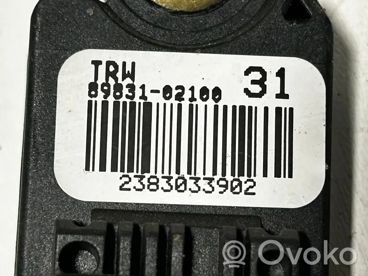 Toyota Verso Sensore d’urto/d'impatto apertura airbag 8983102100