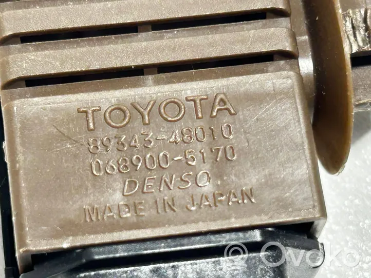 Toyota C-HR Cita veida sensors 8934348010