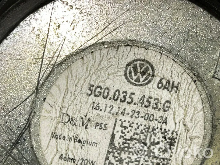 Volkswagen Golf VII Front door speaker 5G0035453G
