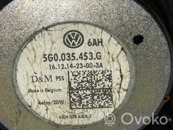 Volkswagen Golf VII Głośnik drzwi przednich 5G0035453G