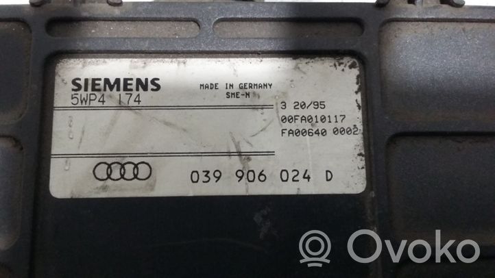 Audi A6 S6 C4 4A Variklio valdymo blokas 039906024D