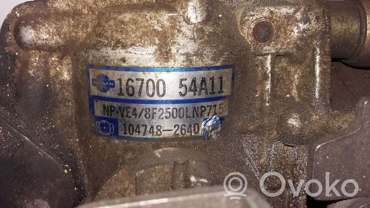 Nissan Sunny Fuel injection high pressure pump 1670054A11