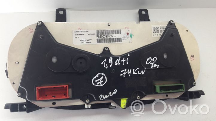 Fiat Ulysse Compteur de vitesse tableau de bord 09030702030