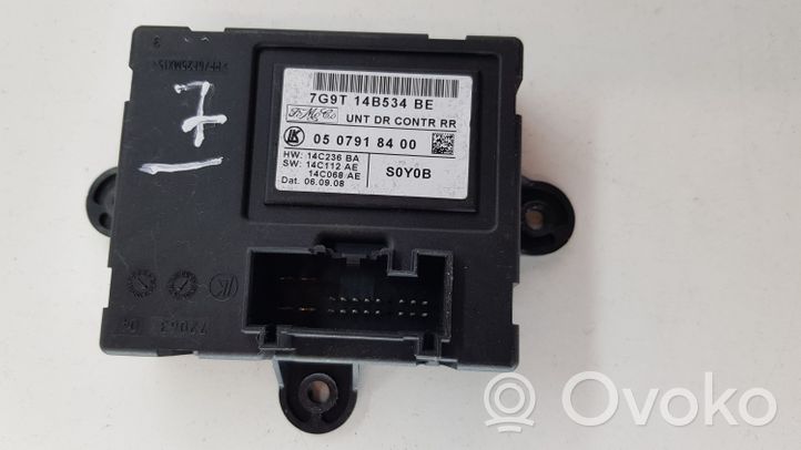 Ford S-MAX Durų elektronikos valdymo blokas 7G9T14B534BE