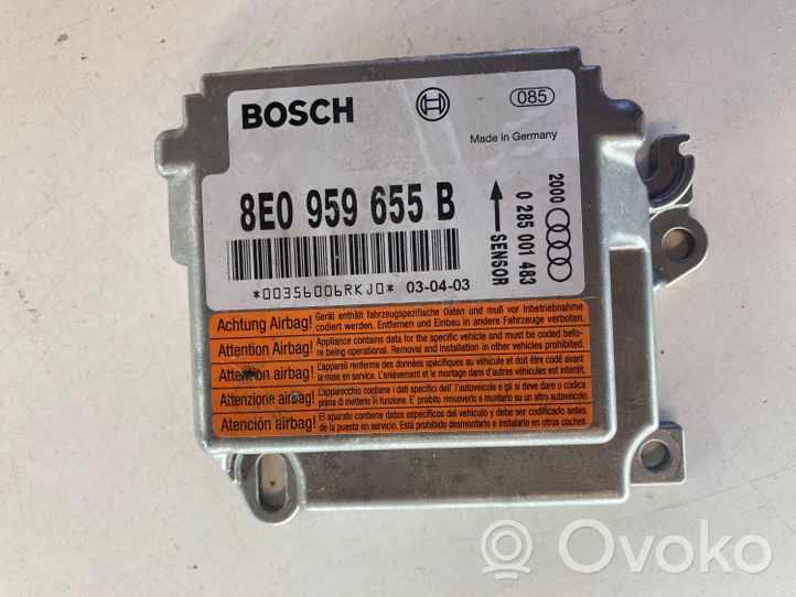 Audi A4 Allroad Airbag control unit/module 8E0959655B