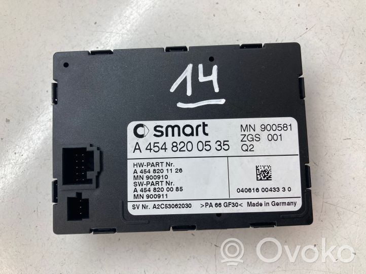 Smart ForFour I Imobilaizera vadības bloks A4548200535