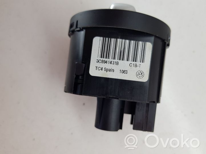 Volkswagen Sharan Interruptor de luz 3C8941431B