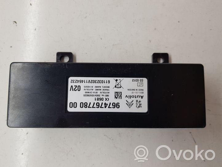 Citroen DS5 Module unité de contrôle Bluetooth 967476778000