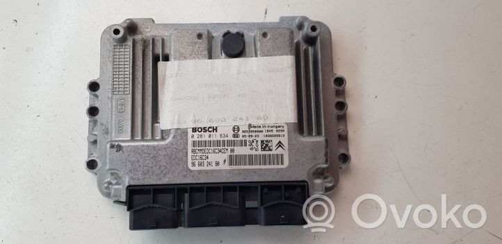 Citroen C4 I Calculateur moteur ECU 9660324180