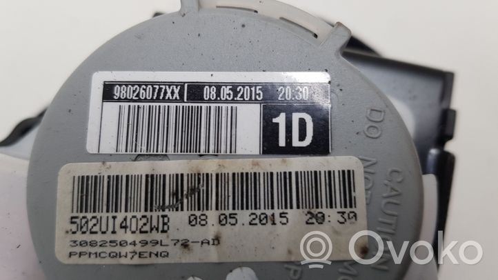 Citroen C4 II Pas bezpieczeństwa fotela przedniego 98026077XX