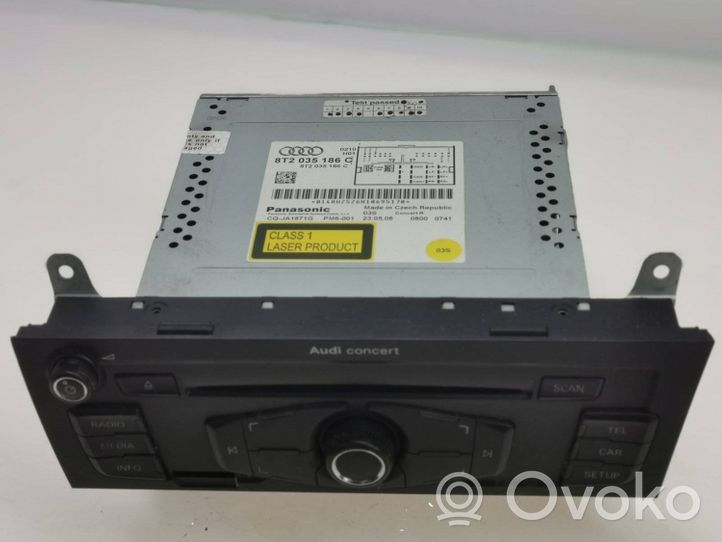 Audi A5 8T 8F Unità principale autoradio/CD/DVD/GPS 8T2035186C