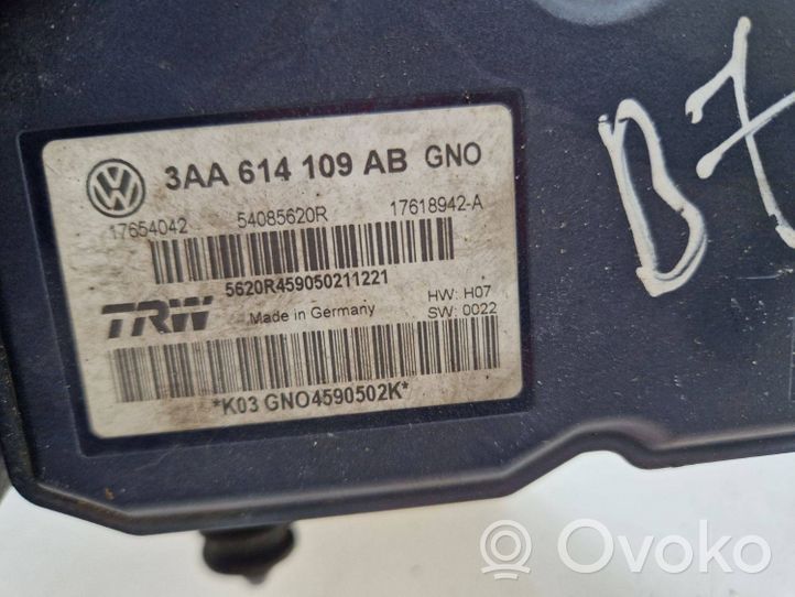 Volkswagen PASSAT B7 ABS-pumppu 3AA614109AB