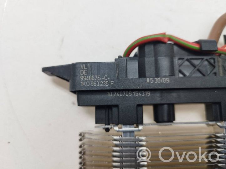 Volkswagen Tiguan Radiateur électrique de chauffage auxiliaire 1K0963235F