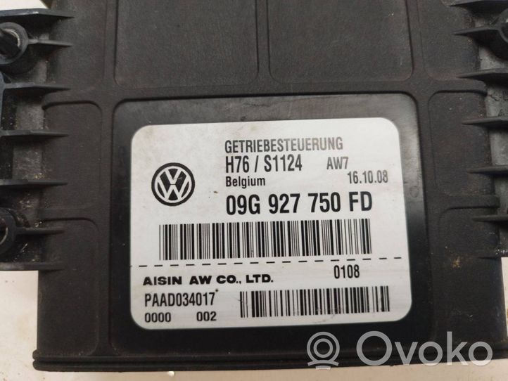Volkswagen Tiguan Centralina/modulo scatola del cambio 09G927750FD