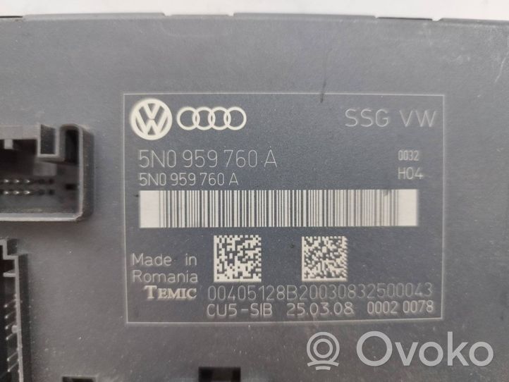 Volkswagen Tiguan Modulo di controllo sedile 5N0959760A