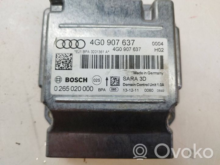 Audi A6 S6 C7 4G Sensore di imbardata accelerazione ESP 4G0907637