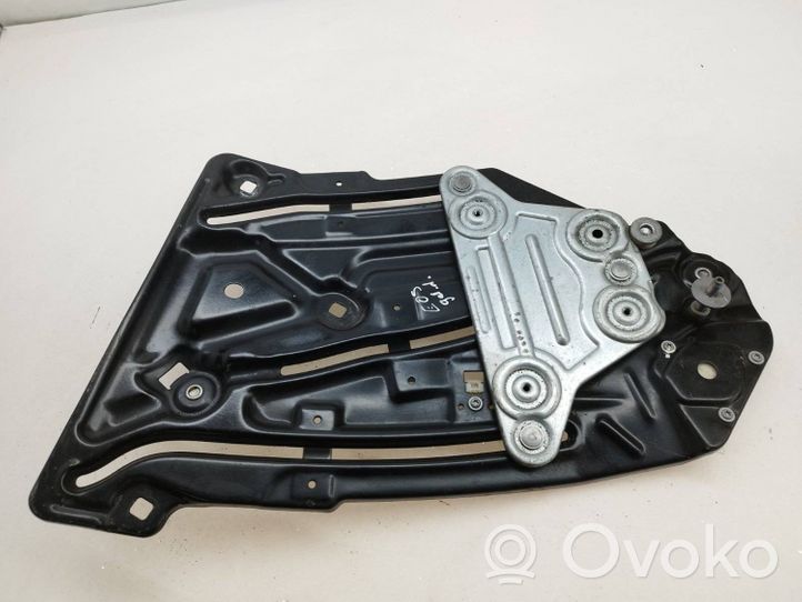 Volkswagen Eos Rear window lifting mechanism without motor 1Q0839402A
