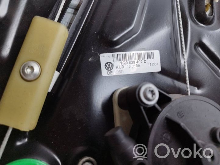 Volkswagen Eos Elektriskā loga pacelšanas mehānisma komplekts 1Q0959812B
