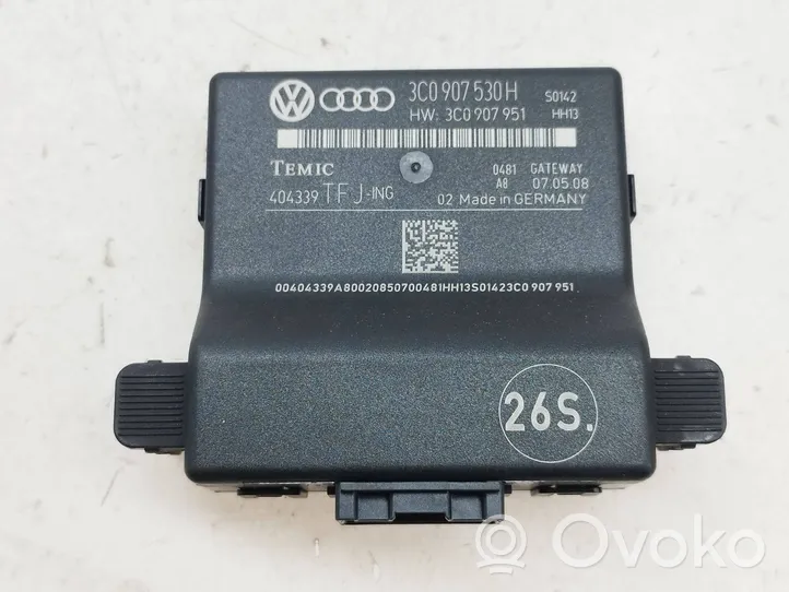 Volkswagen PASSAT CC Gateway valdymo modulis 3C0907530H