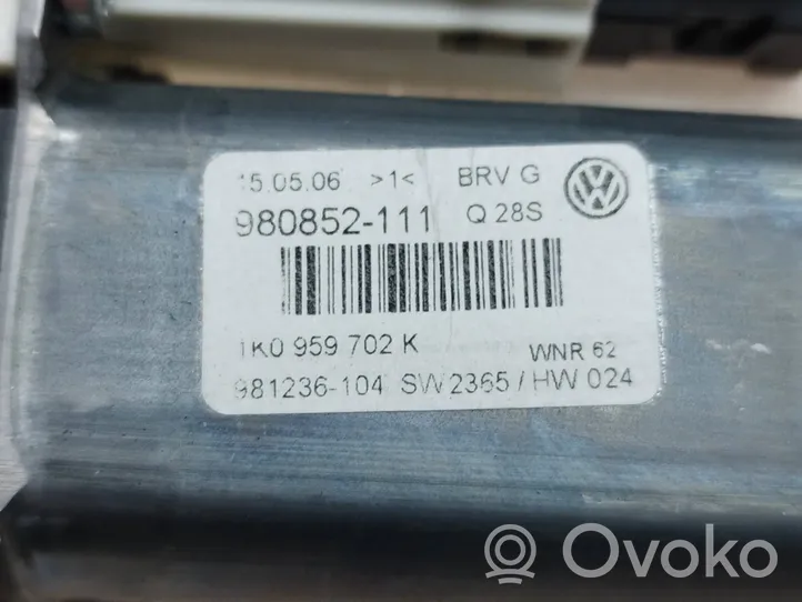 Volkswagen PASSAT B6 Moteur de lève-vitre de porte avant 1K0959792G