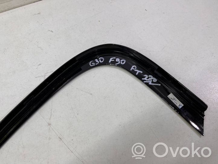 BMW 5 G30 G31 Rivestimento modanatura del vetro della portiera posteriore 16444510