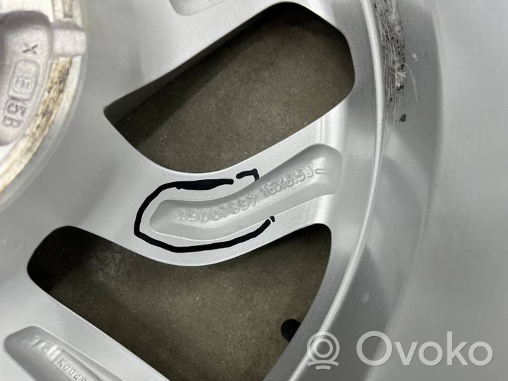 Opel Crossland X Felgi aluminiowe R16 39007897
