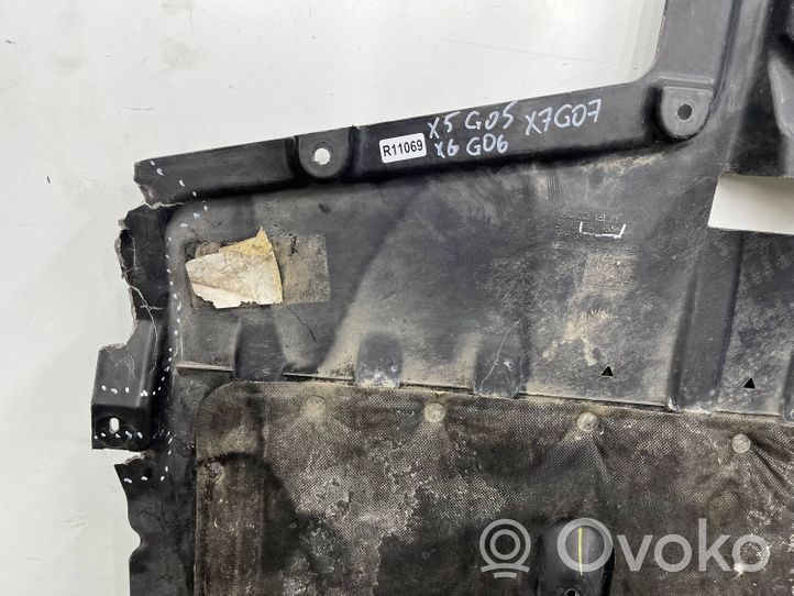 BMW X6 G06 Priekinės važiuoklės dugno apsauga 7424884