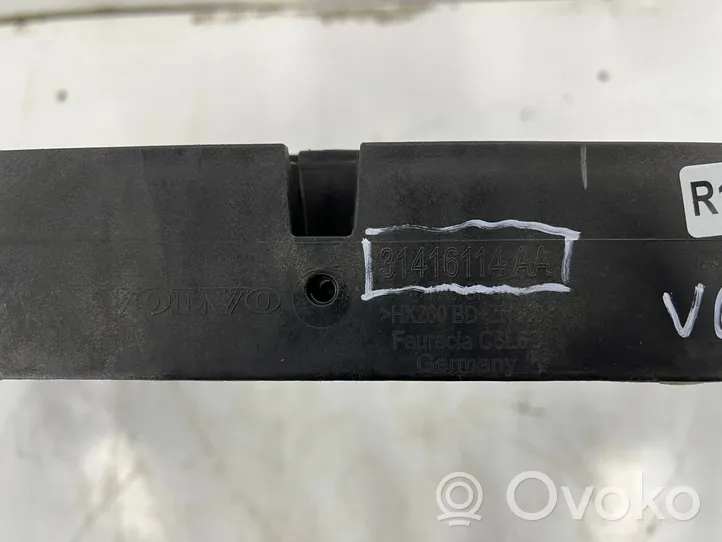 Volvo V60 Panel mocowania chłodnicy / góra 