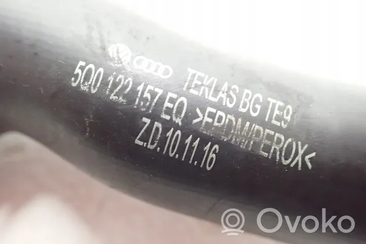 Audi A3 S3 8V Tube d'admission de tuyau de refroidisseur intermédiaire 5Q0122157EQ