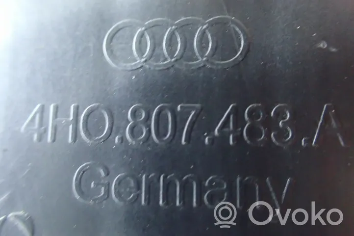 Audi A8 S8 D4 4H Halterung Stoßstange Stoßfänger hinten 4H0807483A