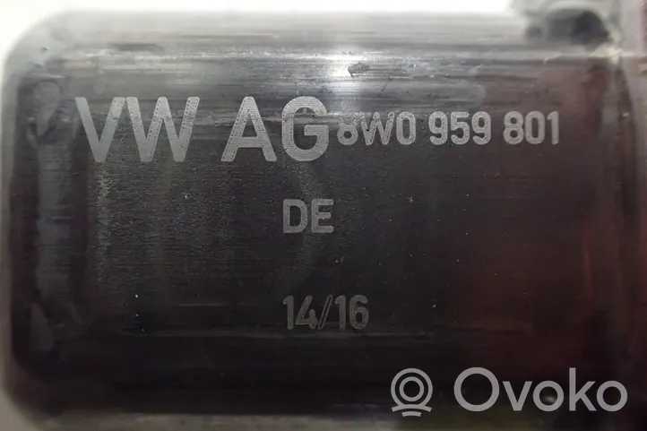 Audi A5 Moteur de lève-vitre de porte avant 8W0959801