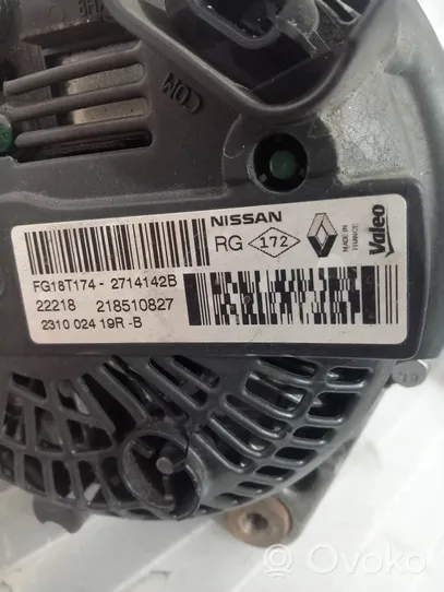 Nissan Qashqai Generaattori/laturi 231002419R