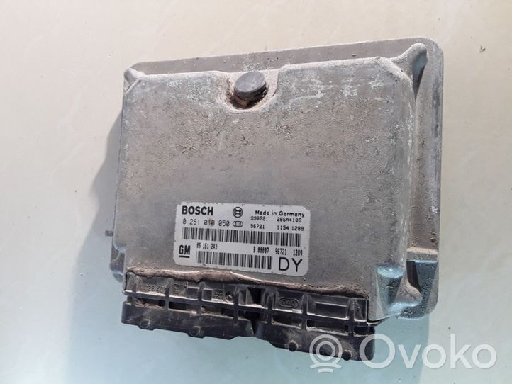 Opel Astra G Sterownik / Moduł ECU 0281010050