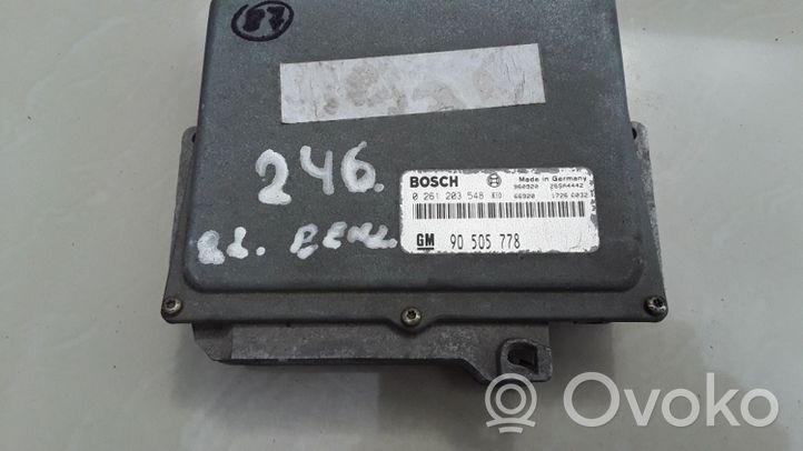 Opel Sintra Sterownik / Moduł ECU 0281203548