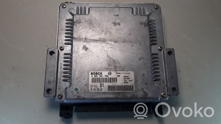 Peugeot 406 Sterownik / Moduł ECU 0281001782