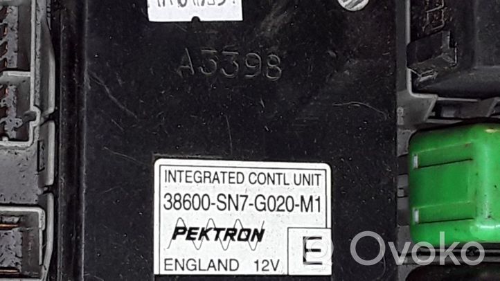 Honda Accord Module de fusibles 38600SN7G020M1