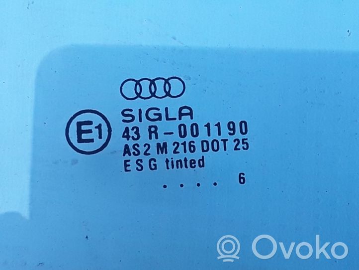 Audi A4 S4 B5 8D Takaoven ikkunalasi 43R001190