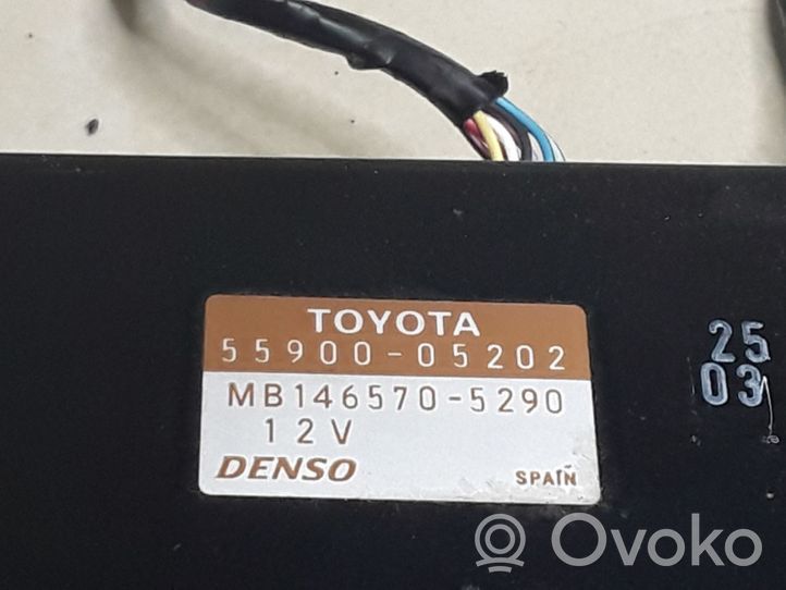 Toyota Avensis T250 Oro kondicionieriaus/ klimato/ pečiuko valdymo blokas (salone) 5590005202