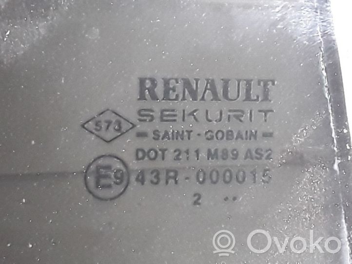 Renault Megane II Rear vent window glass 43R000015