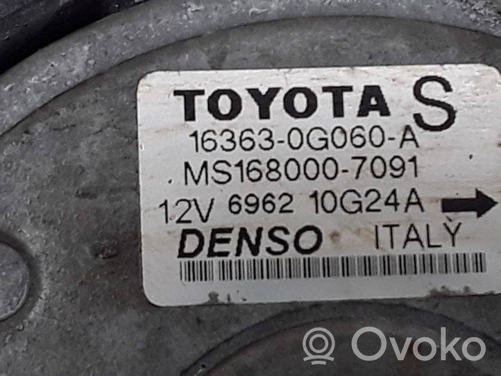 Toyota Avensis T250 Ventilatoru komplekts 163630G060A