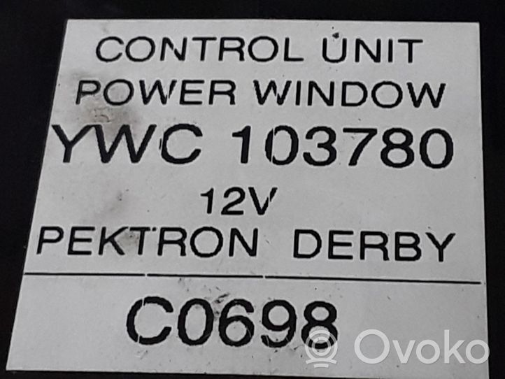 Rover 214 - 216 - 220 Sähkökäyttöisen ikkunan rele YWC103780