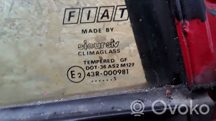 Fiat Coupe Front door window/glass (coupe) E242R000981