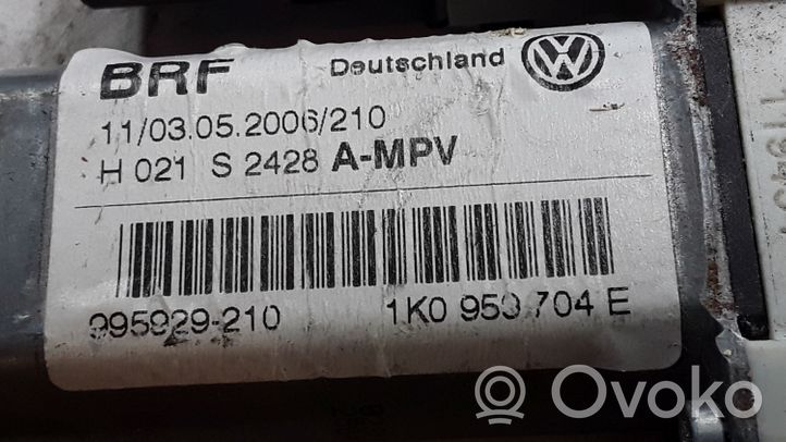 Volkswagen Touran I Silniczek podnoszenia szyby drzwi tylnych 1K0959704E