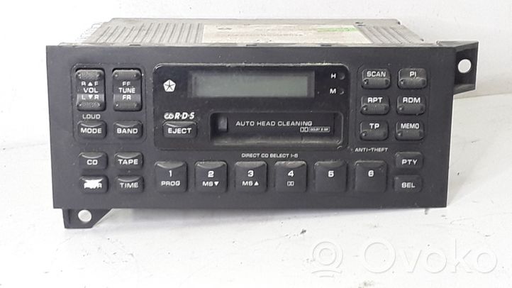 Chrysler Voyager Radio / CD/DVD atskaņotājs / navigācija P04704345G