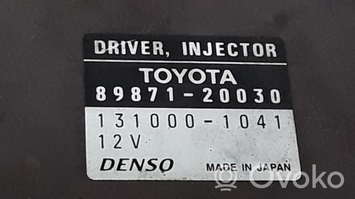 Toyota Avensis Verso Degalų purkštukų (forsunkių) valdymo blokas 8987120030