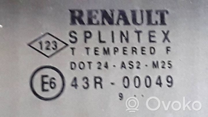 Renault Scenic I Rear windscreen/windshield window E643R00049