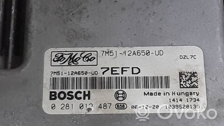 Ford Focus Sterownik / Moduł ECU 7M5112A650UD