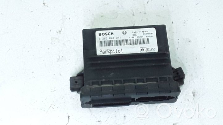 Opel Zafira A Pysäköintitutkan (PCD) ohjainlaite/moduuli 0263004011